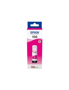 Epson 106 - Epson C13T00R340 - EcoTank 106 - Magenta - Bouteille d'encre Epson