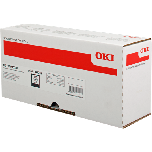 OKI MC770  MC780 cartouche de toner noir haute capacité 15.000 pages pack de 1