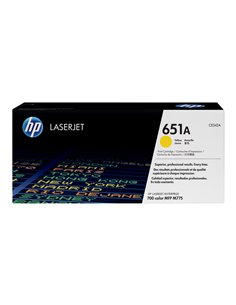 HP CE342A - HP 651A - Jaune - Toner HP