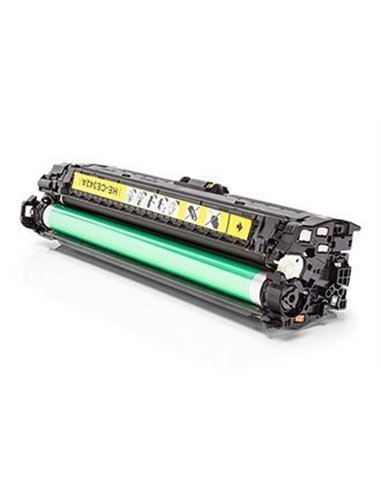 HP CE342A - HP 651A - Jaune - Toner Compatible HP