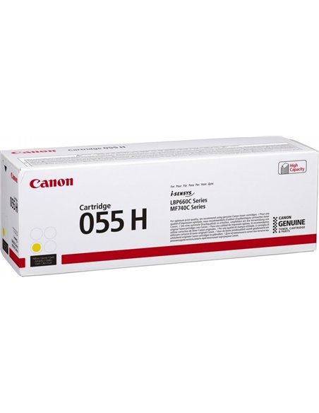 Canon 055H - Jaune - Cartouche de toner XL