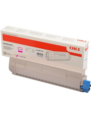 OKI 46471102 - Magenta - Toner Oki pour C823/833/843