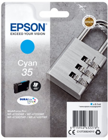 Epson T3582 - Epson Cadenas - Cyan - Cartouches Epson