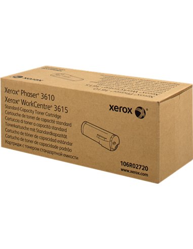 Xerox 106R02720 - Toner Noir - Xerox 
