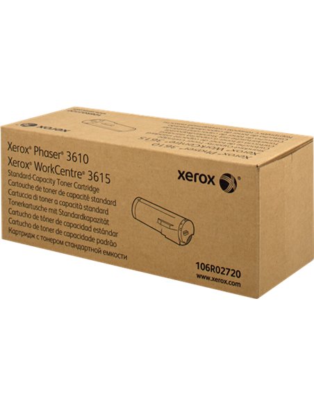 Xerox 106R02720 - Toner Noir - Xerox 
