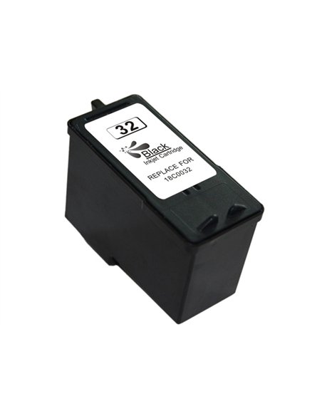Lexmark 18CX032E - Lexmark 32 - Noir - Cartouche Lexmark