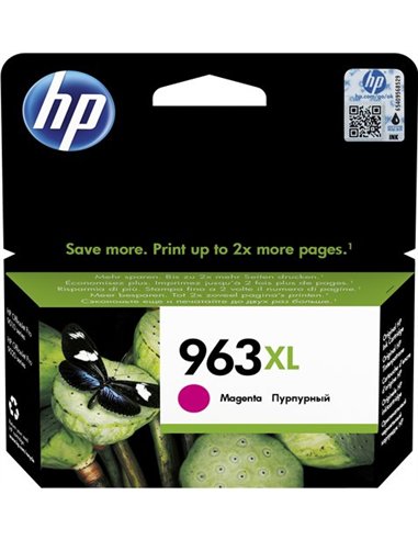 HP 963XL - HP 3JA28AE - Magneta - Cartouches HP 
