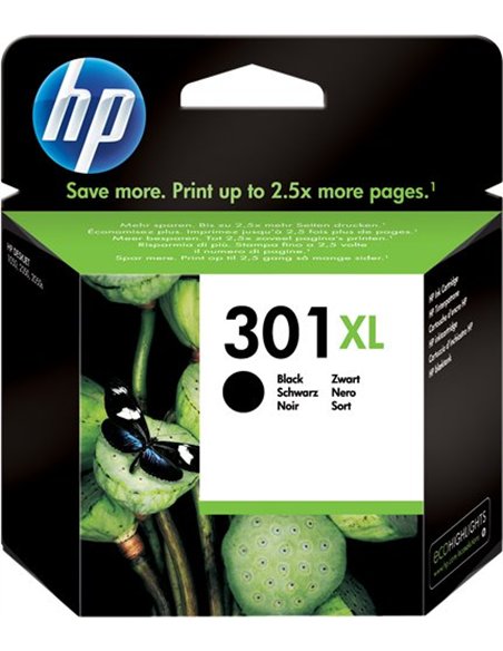 HP 301XL - HP CH563EE - Noir - Cartouche d'encre XL HP