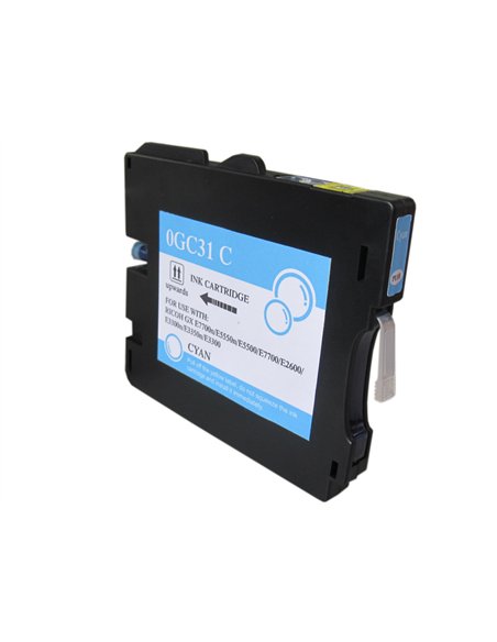 Compatible Ricoh GC 31C - Low Yield - Cyan - Cartouche d'encre Ricoh