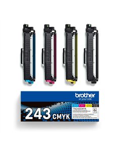 Brother TN-243 - Noir, Cyan, Magenta, Jaune - Pack de 4 Toners Brother
