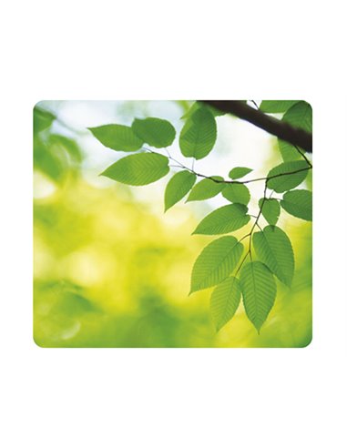 FELLOWES - Tapis souris earth séries écolo surface résistante base antidérapante décor feuilles