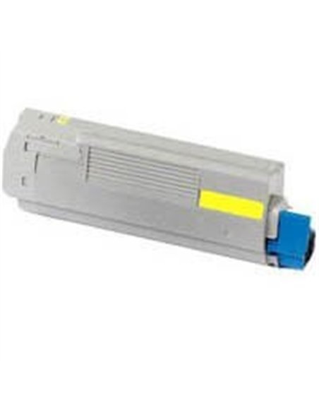 43487709 Jaune Toner Compatible OKI C8600/C8800