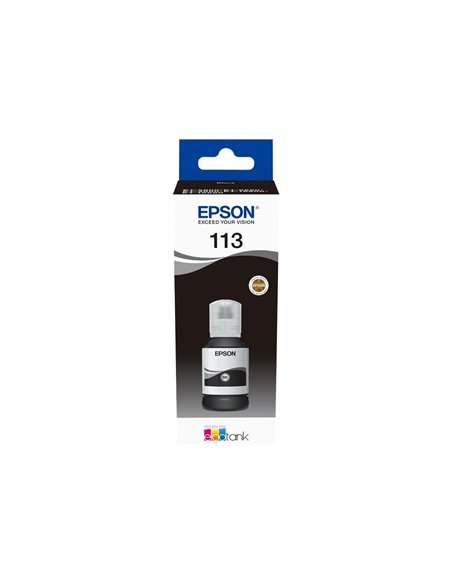 Epson 113 - Epson C13T06B140 - EcoTank 113 - Noir - Flacon d'encre Epson