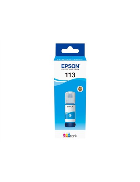 Epson 113 - Epson C13T06B240 - EcoTank 113 - Cyan - Flacon d'encre Epson