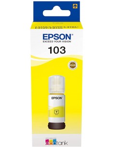 Epson 103 - Epson C13T00S44A10 - EcoTank 103 - Jaune - Flacon d'encre Epson 2