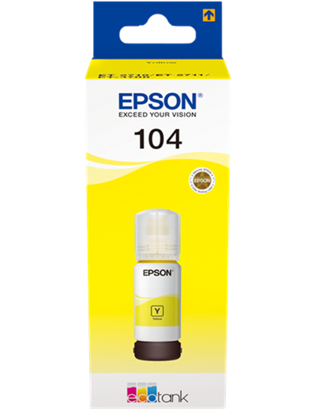 Epson 104 - Epson C13T00P440 - EcoTank 104 - Jaune - Flacon d'encre Epson