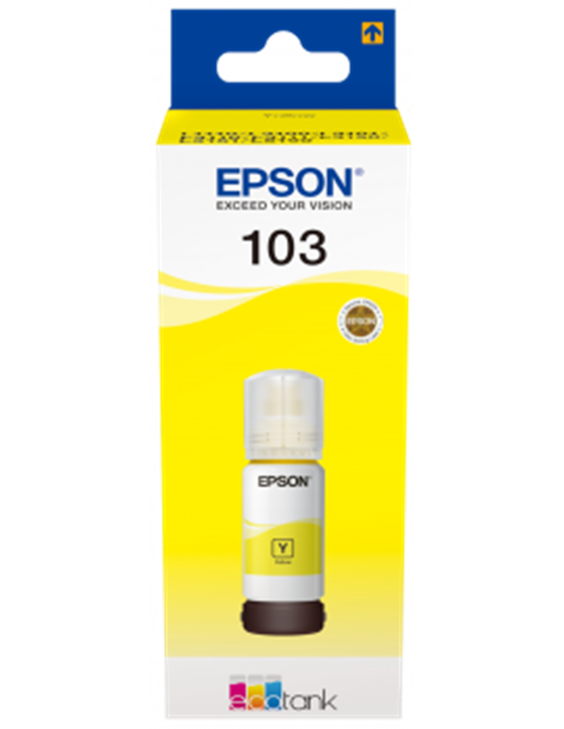 Epson 103 - Epson C13T00S44A10 - EcoTank 103 - Jaune - Flacon d'encre Epson