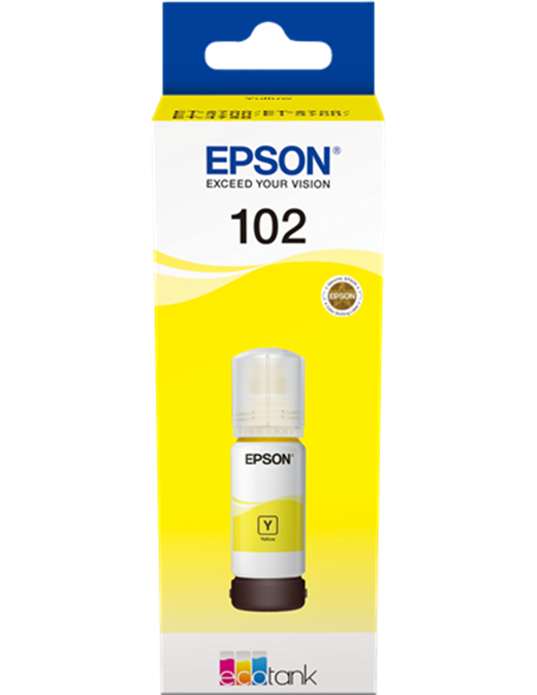 Epson 102 - Epson C13T03R440 - EcoTank 102 - Jaune - Flacon d'encre Epson