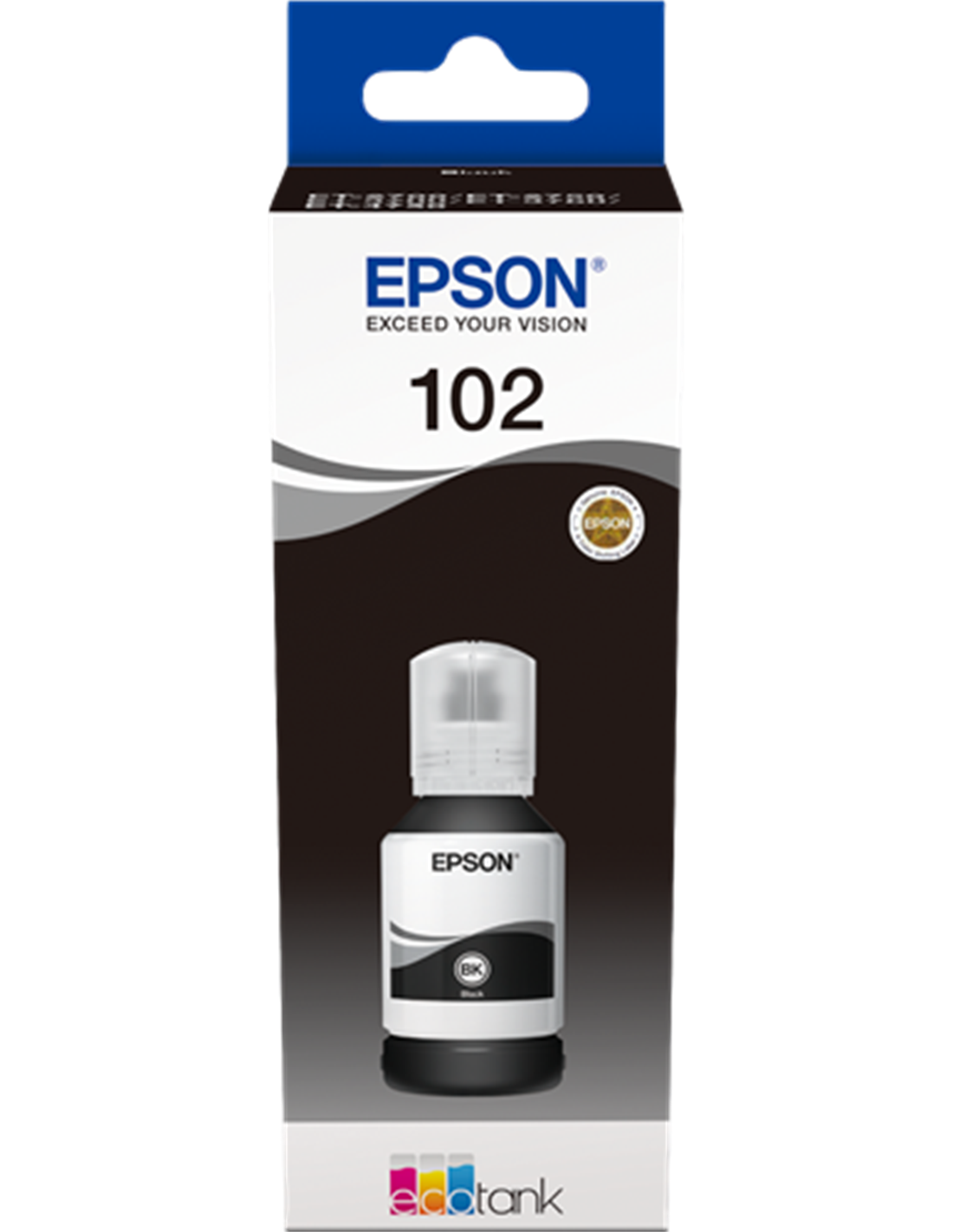 Epson 102 - Epson C13T03R140 - EcoTank 102 - Noir - Flacon d'encre Epson