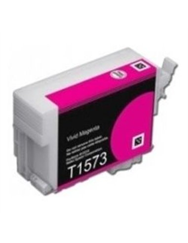 Compatible Epson T1573 - Epson  Tortue - Magenta - Cartouche Epson