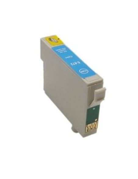 Compatible Epson T0872 - Epson Flamant Rose - Cyan