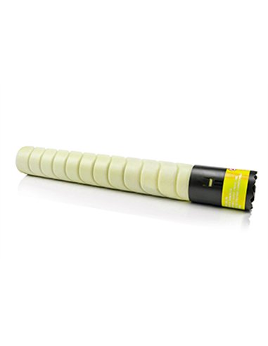 Compatible Konica Minolta A8DA250 / TN324Y / A33K252 / TN512Y - Jaune