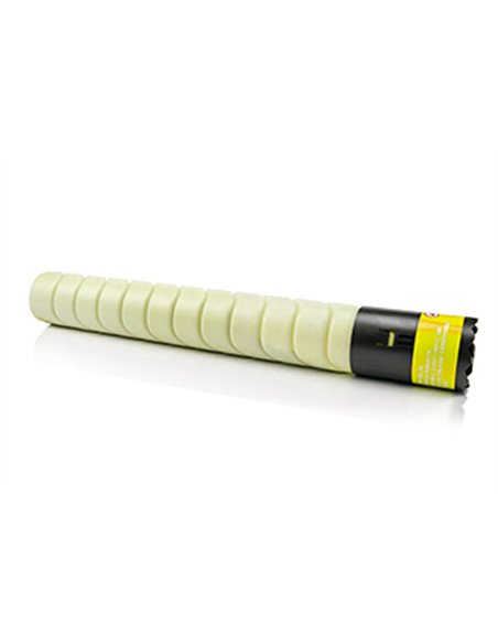 Compatible Konica Minolta A8DA250 / TN324Y / A33K252 / TN512Y - Jaune