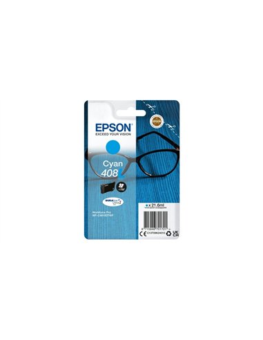 Epson 408L - Lunettes - Cyan