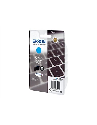 Epson 407 - C13T07U240- Cyan