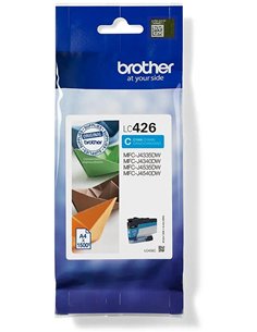 Brother LC- 426 Cyan pour Brother MFC-J4340DWW, Brother MFC-J450DW, Brother MFC-J4540DWL