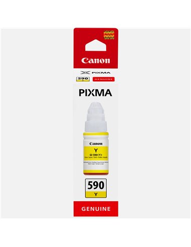 Canon GI-590 / 1606C001 - Jaune - Bouteille