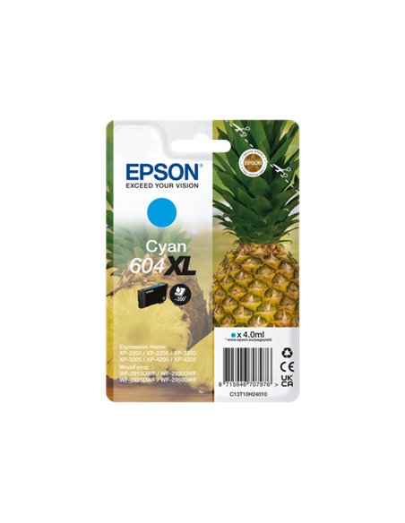 Epson 604XL - Cyan - C13T10H24010