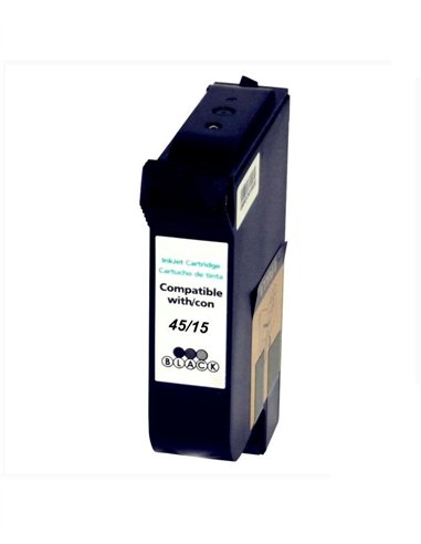 Compatible HP 15XL - HP C6615DE / HP 51645AE - Noir - Cartouche Compatible