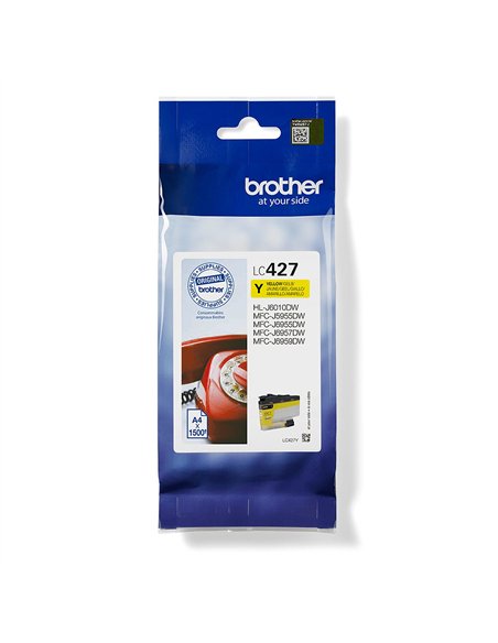 Brother LC-427 - Jaune - Cartouche Brother