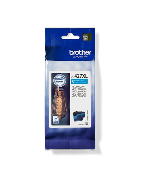 Brother LC-427 - Cyan - Cartouche Brother XL