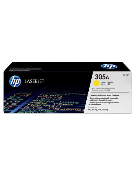 CE412A Toner Jaune HP 305A