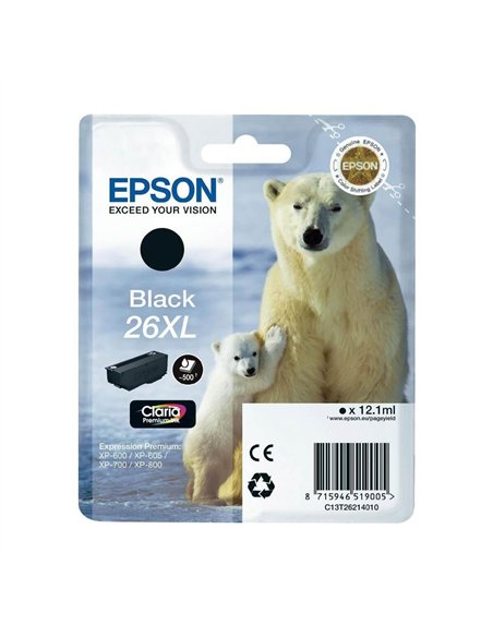 Epson T2621 - 26XL Ours Polaire- Cartouche Epson