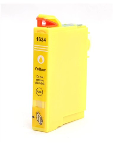 Epson T1634 - 16 XL - Epson Stylo à plume - Jaune - Cartouche XL Compatible