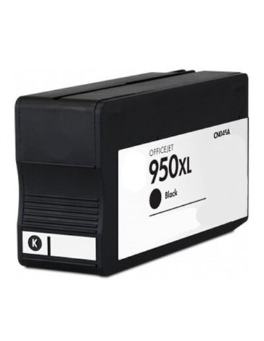 HP 950XL - HP CN045AE - Noir - Cartouche Compatible HP