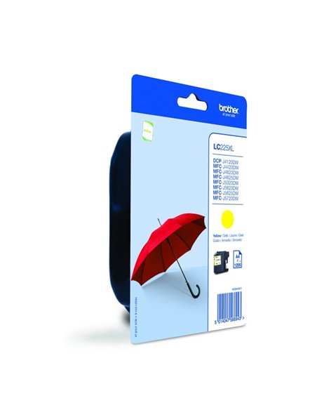 Brother LC-225XLY - Jaune - Cartouche Brother