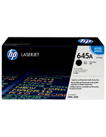 C9730A - 645A Toner Noir HP