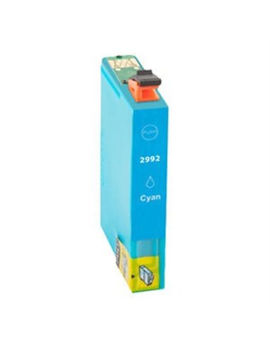 T2992 - 29XL - Cyan - Cartouche Compatible Epson XL "Fraise" Claria