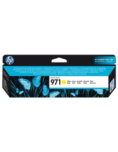 971 - Jaune - Cartouche HP OfficeJet Pro