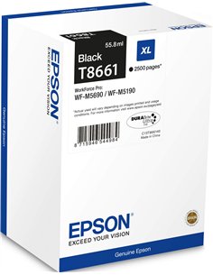 T8661 - Noir - Cartouche Toner Epson