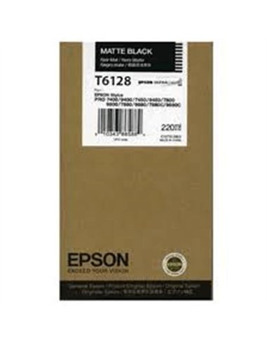 Epson T6128 - noir mat - originale - cartouche d'encr