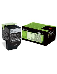 Lexmark 802K - Noir - Cartouche de toner Lexmark