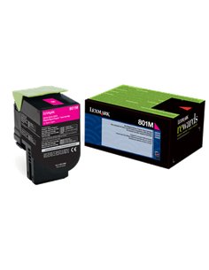 Lexmark 802SM - Magneta - Cartouche de toner Lexmark