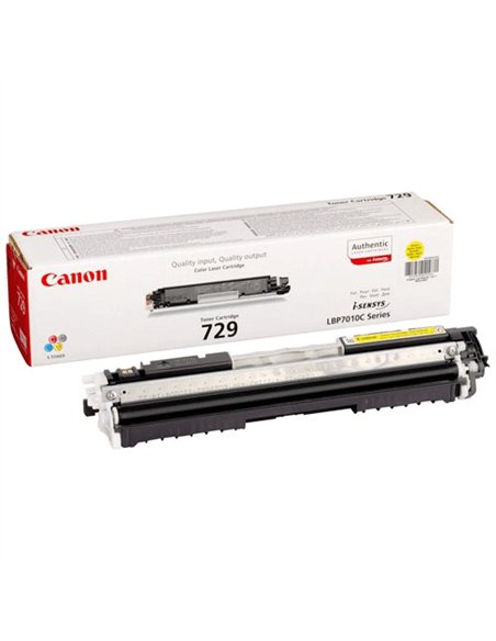 4370B002 - Jaune - Toner Canon 729