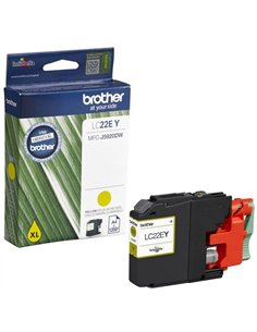 Brother LC-22EY - Cartouche Brother