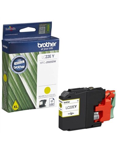 Brother LC-22EY - Cartouche Brother